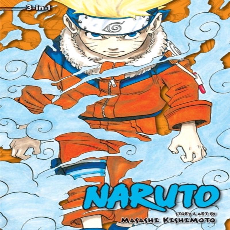 Naruto (3-in-1 Edition), Vol. 1 : Includes vols. 1, 2 & 3 Volume 1 by Kishimoto, Masashi
