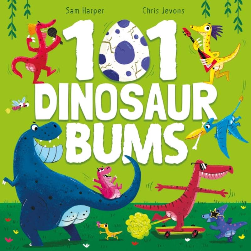 101 Dinosaur Bums by Harper, Sam