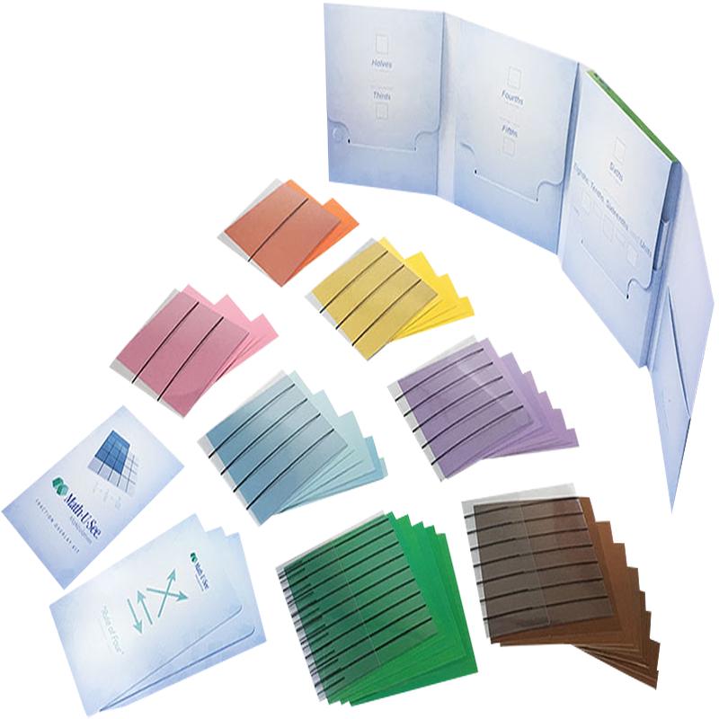 Math-U-See Fraction Overlay Kit