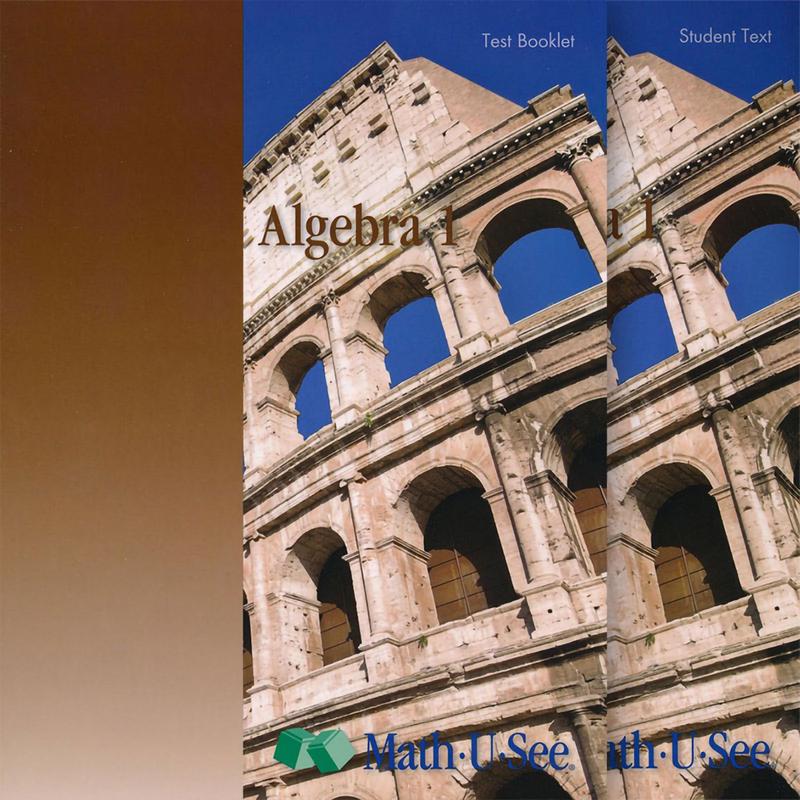 Math-U-See Algebra 1 Student Workbook/Tests