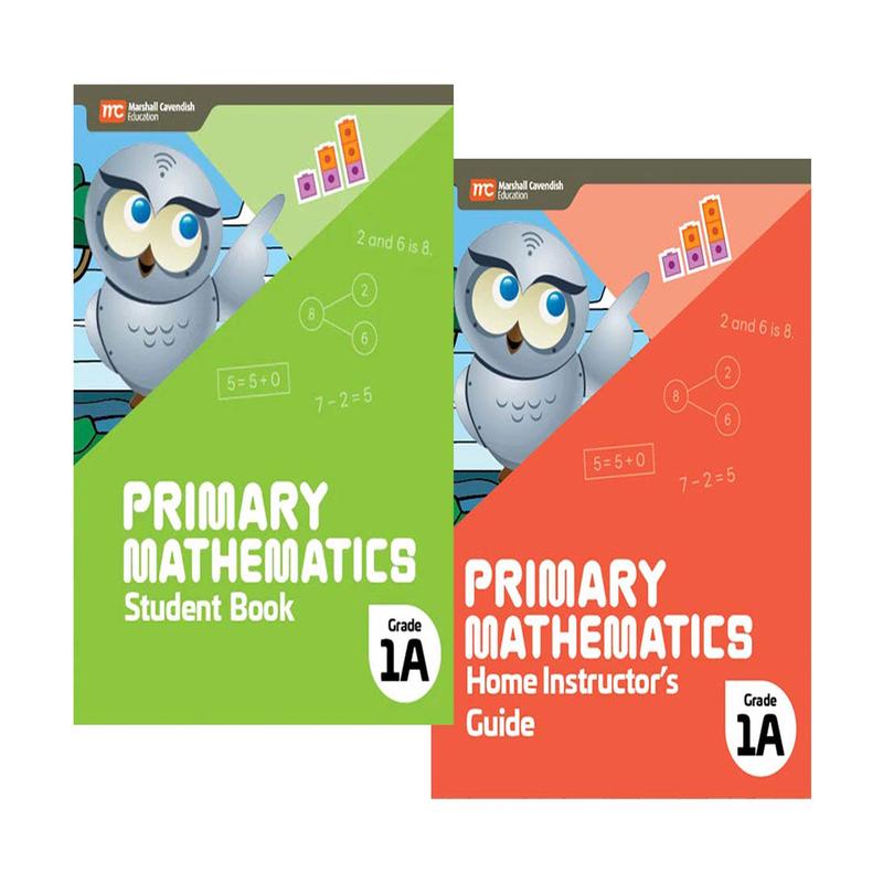 Singapore Primary Math 2022 Edition 1A Set