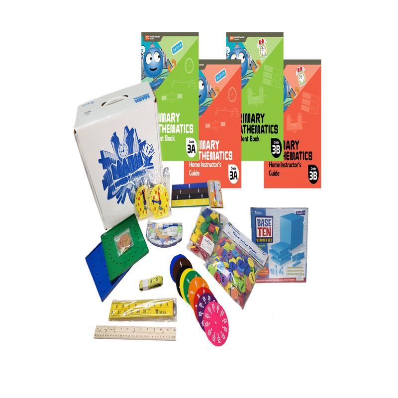 Singapore Primary Math 2022 Edition 3 with Math Manipulatives