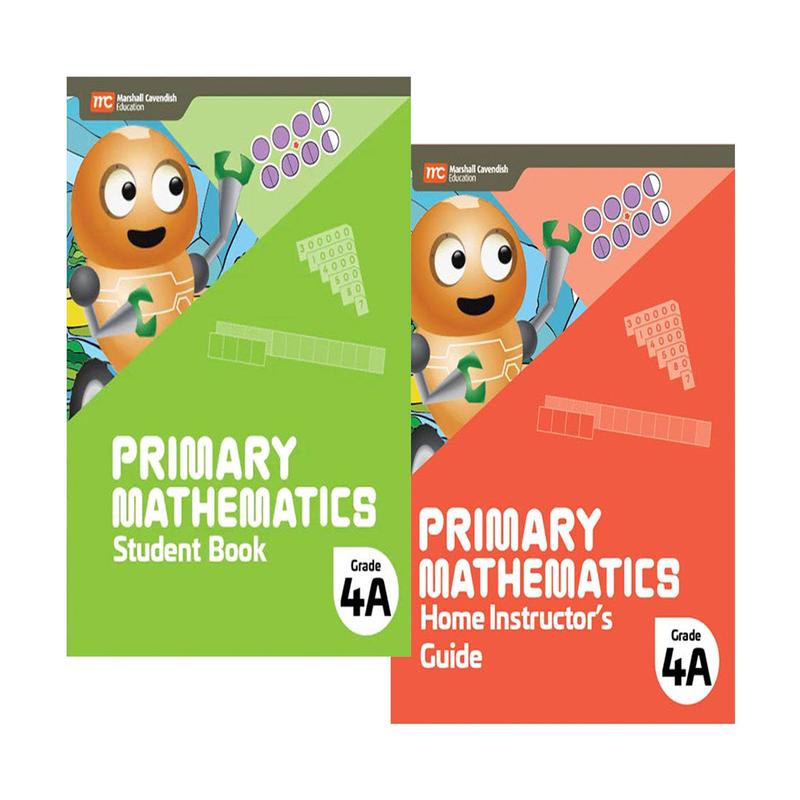 Singapore Primary Math 2022 Edition 4A Set