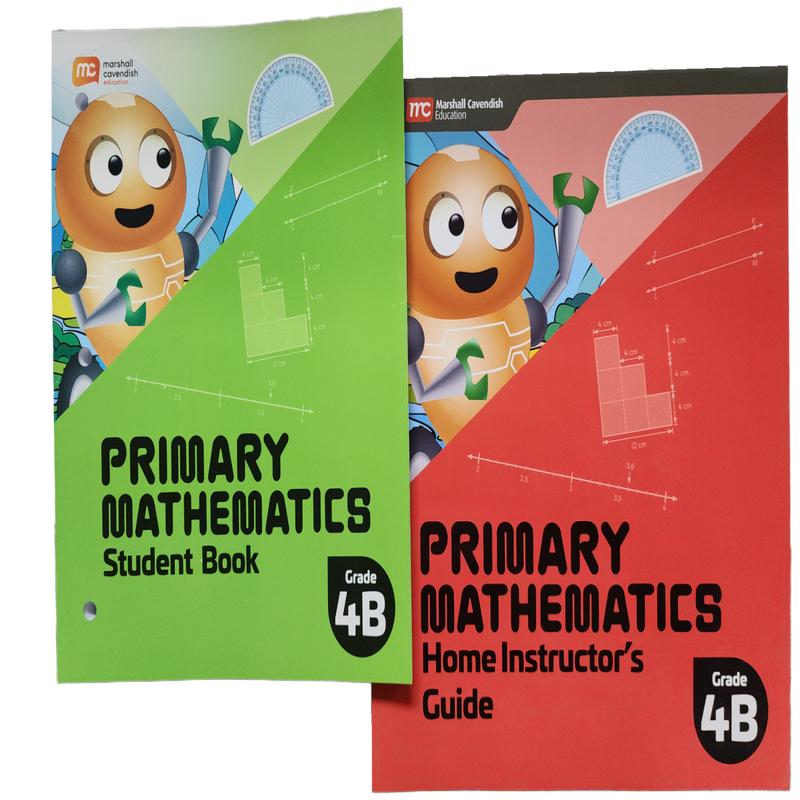 Singapore Primary Math 2022 Edition 4B Set