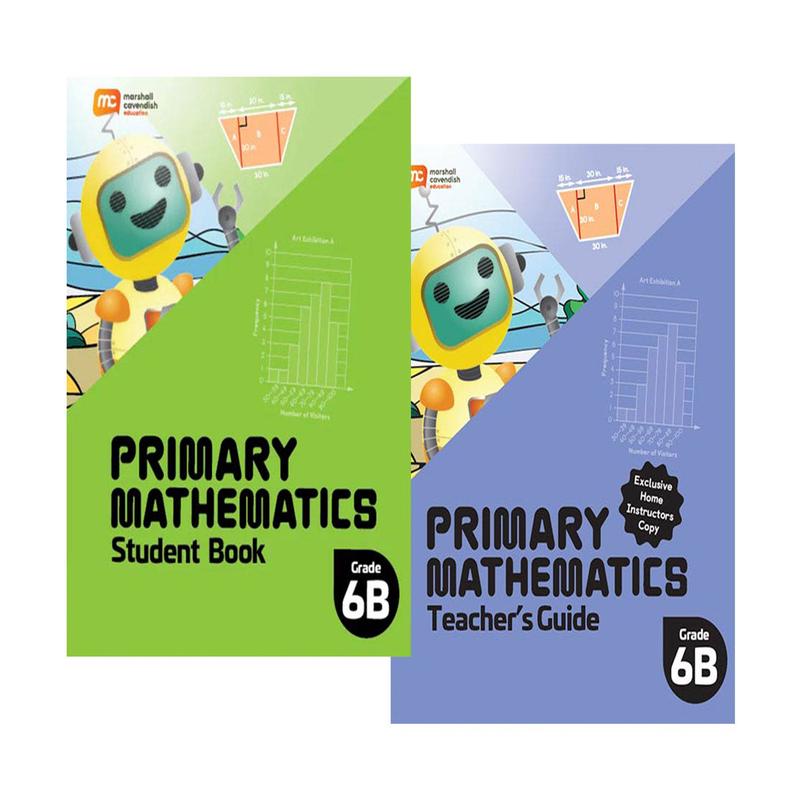 Singapore Primary Math 2022 Edition 6B Set