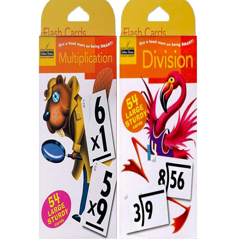 Multiplication & Division Flash Cards