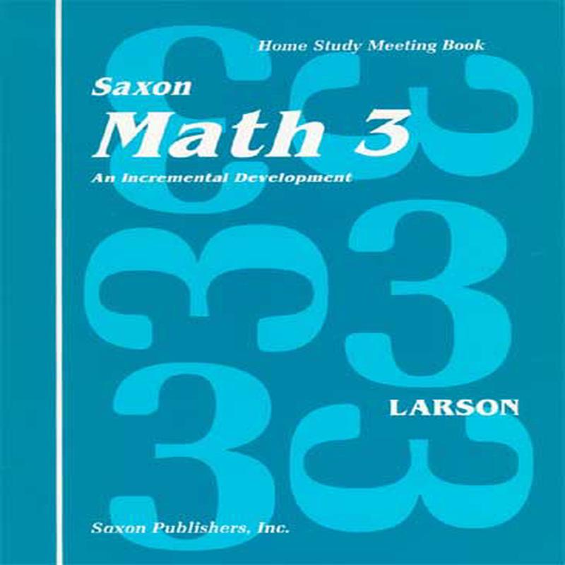 Saxon Math 3 Meeting Book (1st edition)