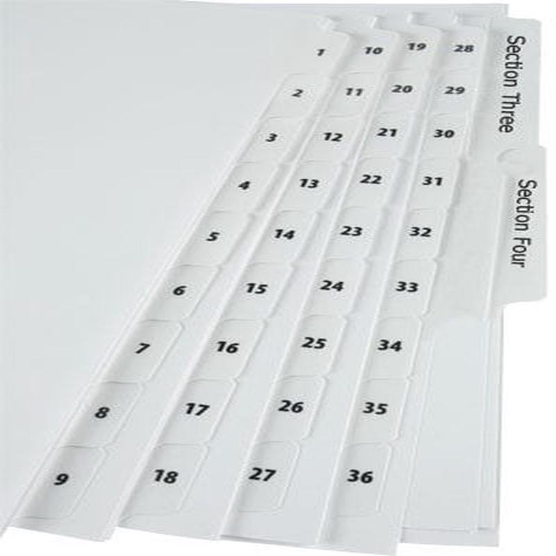 Index Tabs