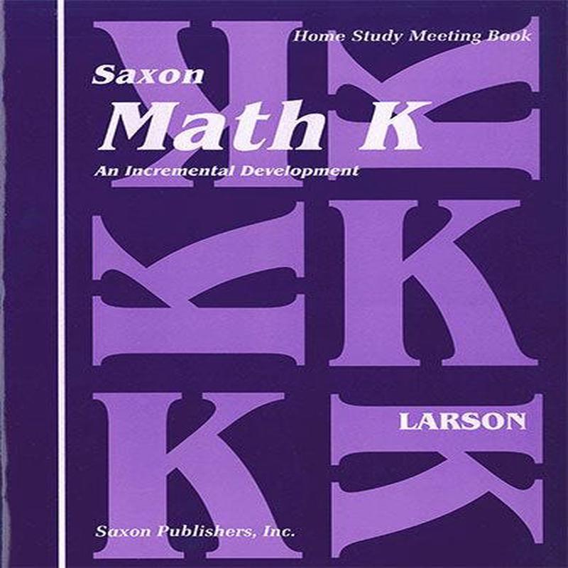 Saxon Math K Meeting Book (1st edition)