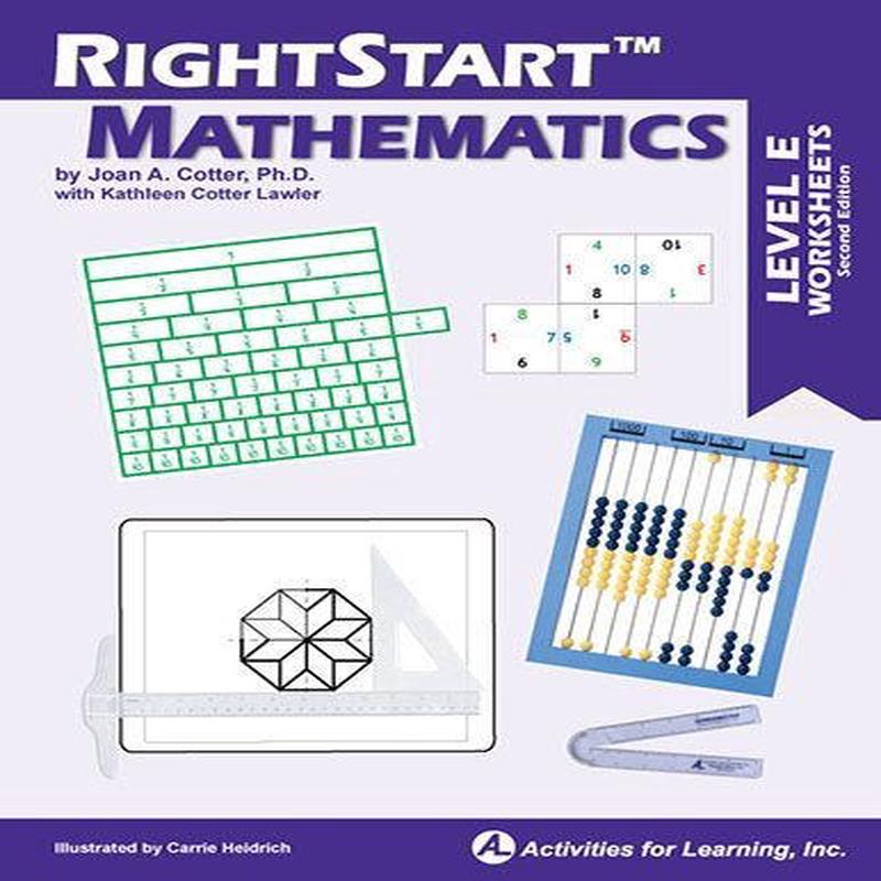 RightStart Math Level E Worksheets