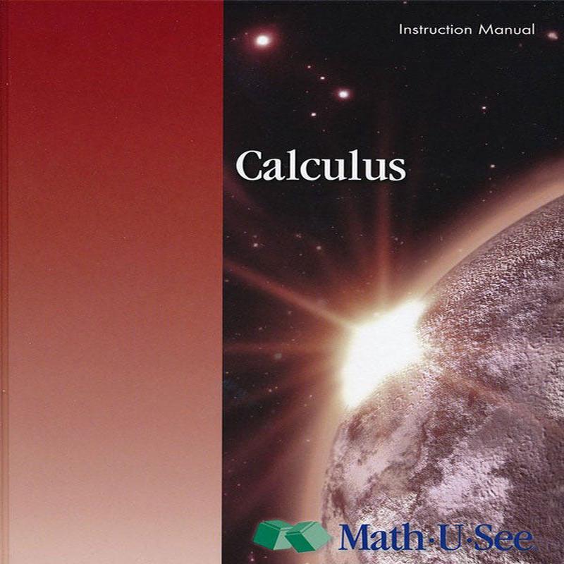 Math-U-See Calculus Instruction Manual
