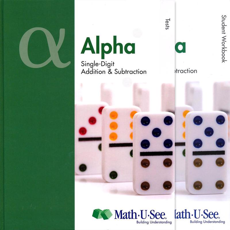 Math-U-See Alpha Student Workbook/Tests