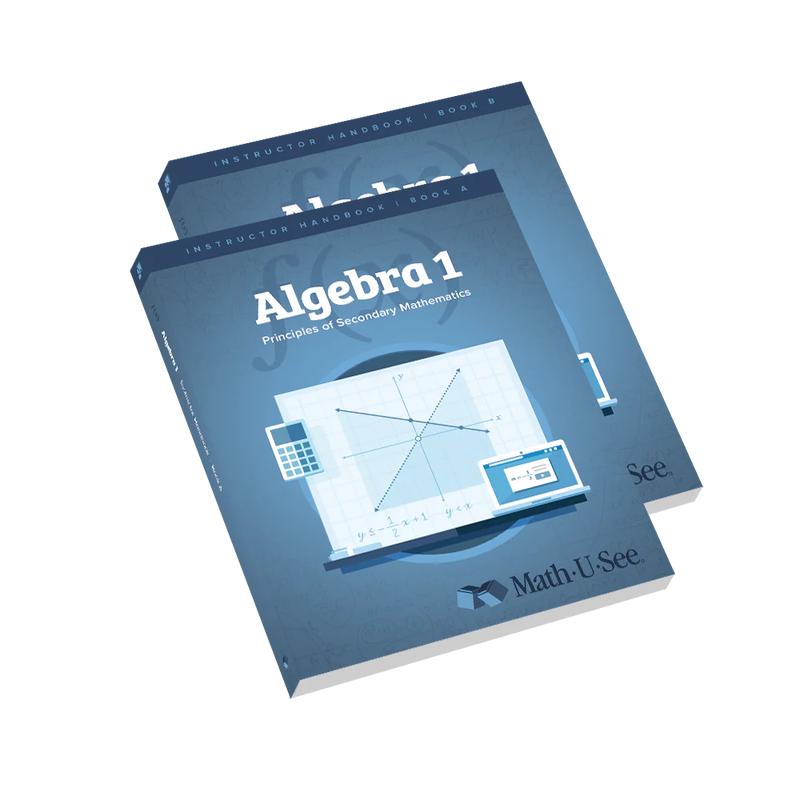Math-U-See Algebra 1 - Principles of Secondary Mathematics Instructor Pack