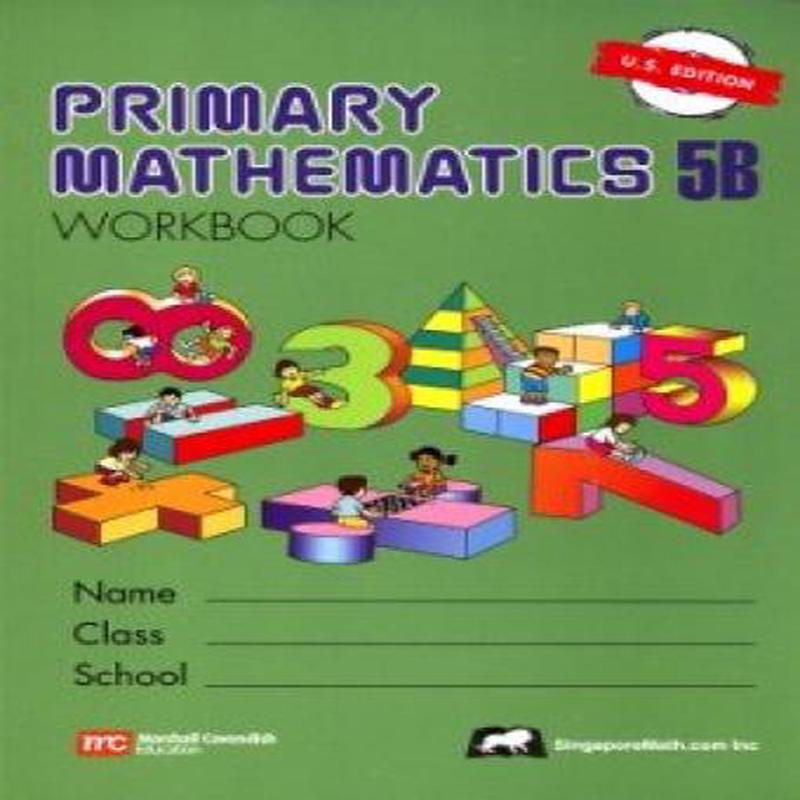 Singapore Primary Math (U.S. Ed.) 5B Workbook only