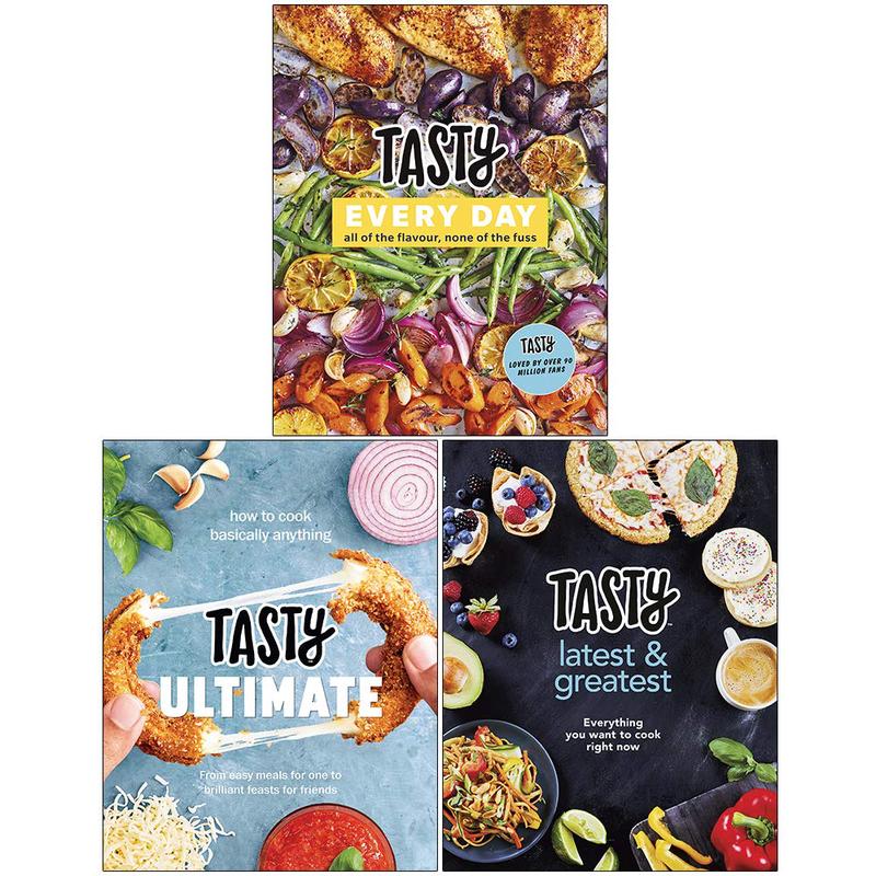 Tasty 3 Books Collection Set (Tasty Every Day, Tasty Ultimate Cookbook, Latest and Greatest)