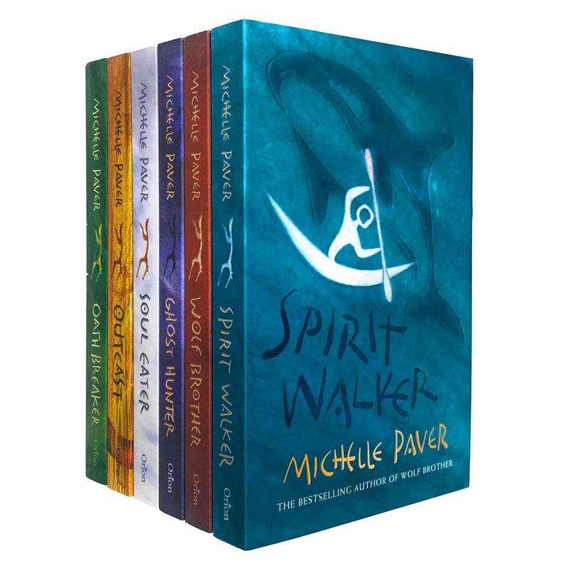 Michelle Paver's Chronicles of Ancient Darkness Collection 6 Books (Spirit Walker, Wolf Brother, Outcast, Soul Eater, Ghost Hunter, Oath Breaker)