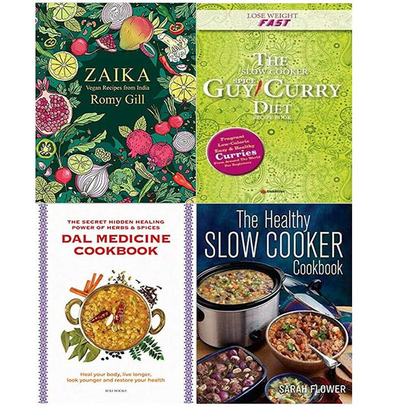 Zaika, Lose Weight Fast, Dal , The Healthy 4 Books Collection Set