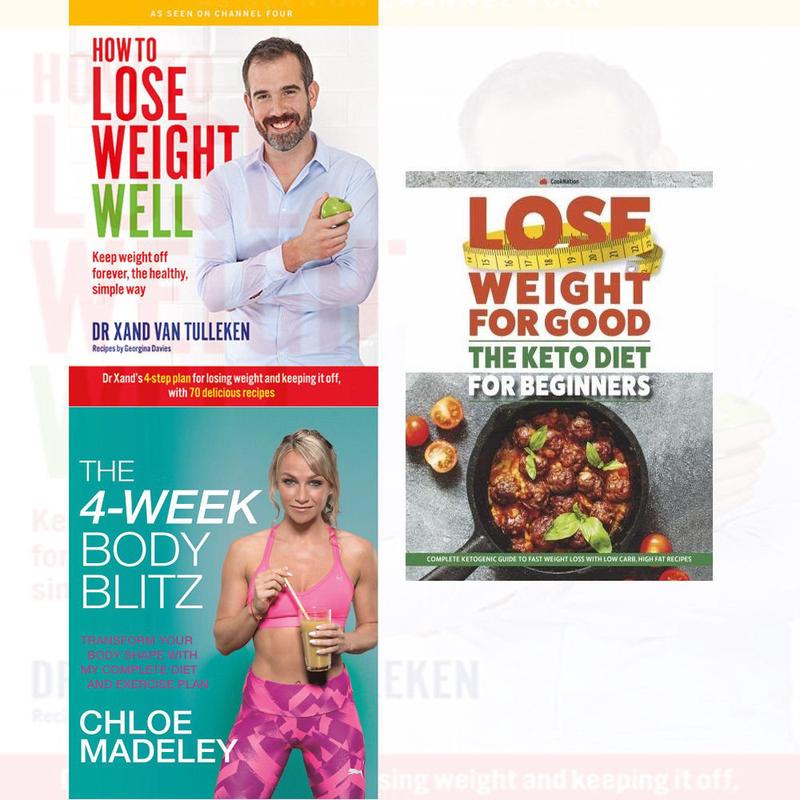 Transform , how to lose weight well, keto diet for beginners 3 books collection set