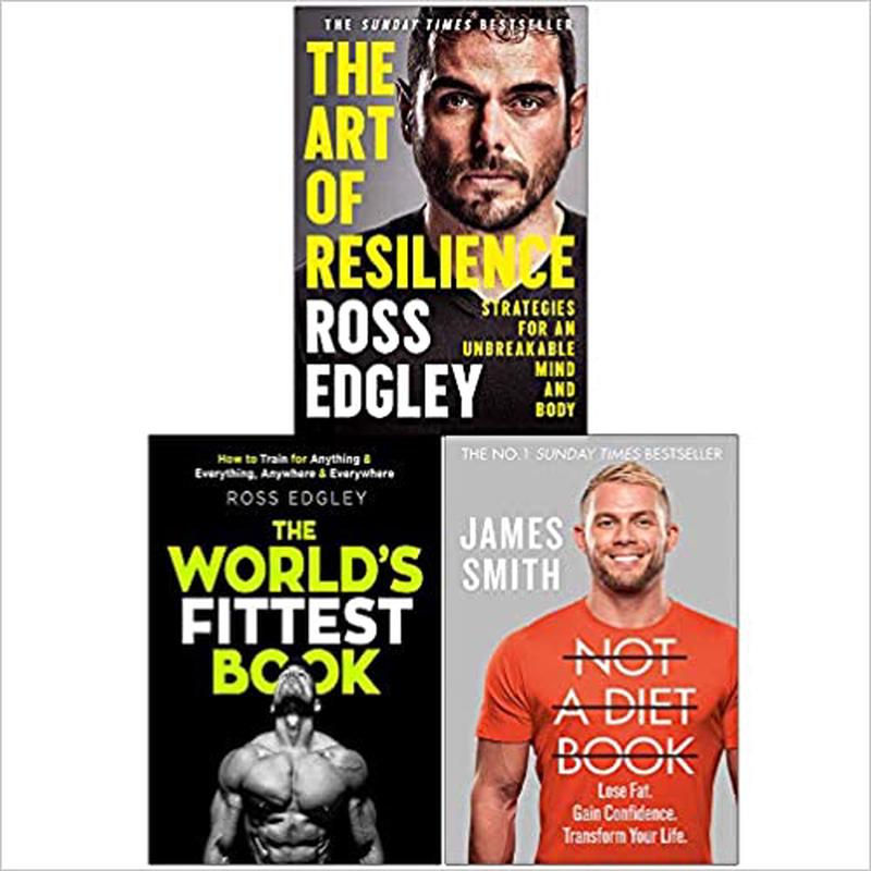The Art of Resilience, The World's Fittest Book, Not a Diet Book 3 Books Collection Set