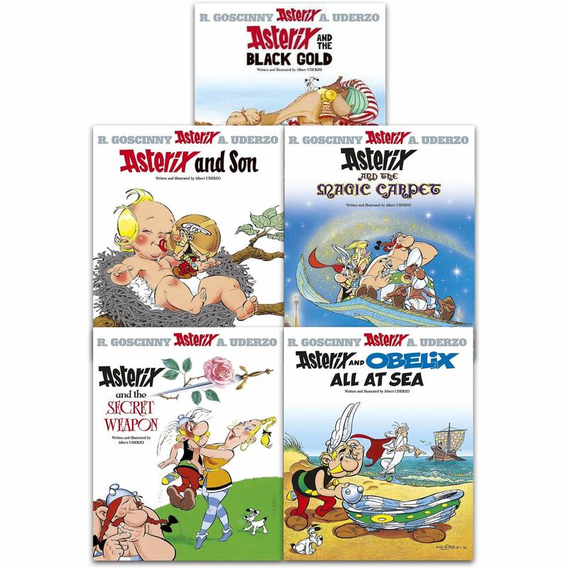 Asterix the Gaul Series 6 Collection 5 Books Set (26-30)