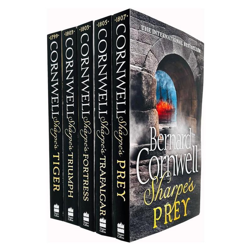 Bernard Cornwell The Sharpe Series Collection 5 Books Set Books (1 To 5)
