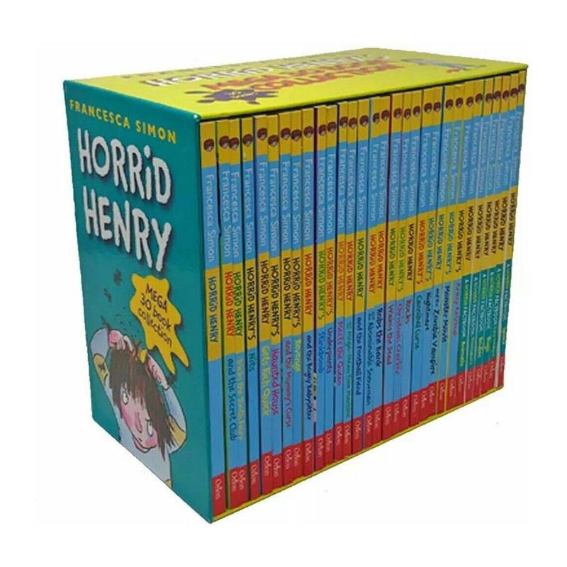Horrid Henrys Mega 30 Books Collection Set By Francesca Simon