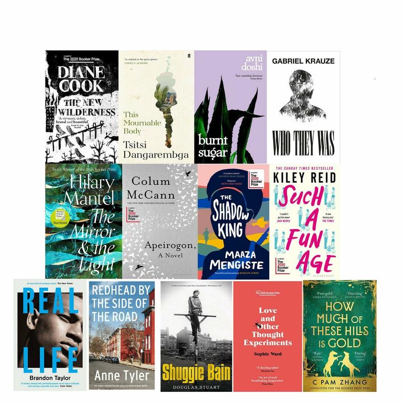 Man Booker 2020 Long list 13 Books Collection Set Pack Burnt Sugar, Apeirogon