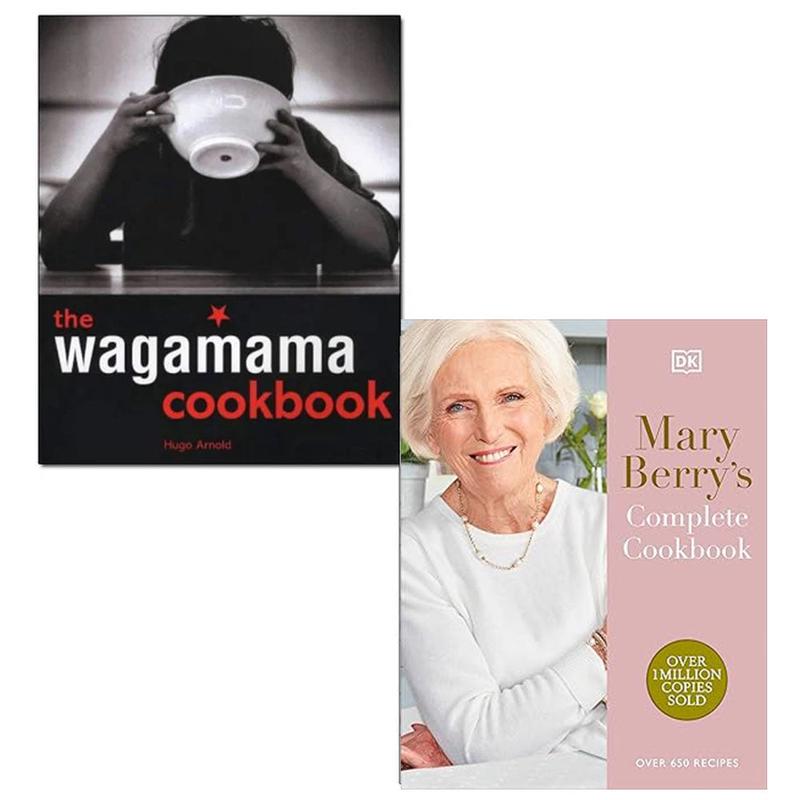 Wagamama cookbook and mary berry's complete cookbook [hardcover] 2 books collection set