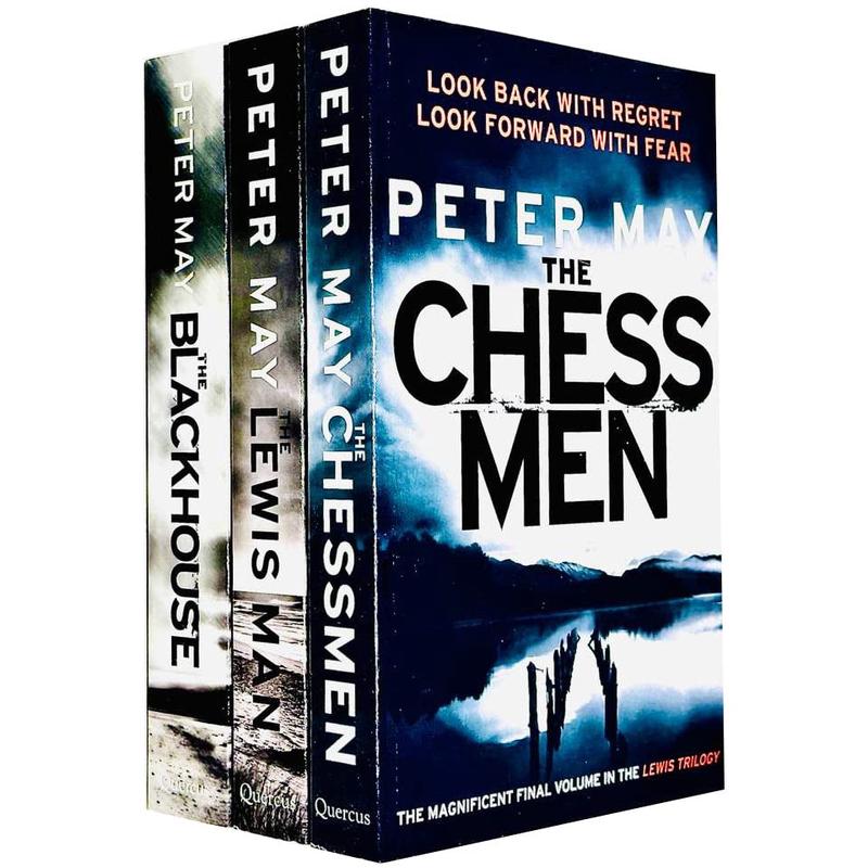 Lewis Trilogy Series Collection 3 Books Set by Peter May (The Lewis Man, The Blackhouse & The Chessmen)