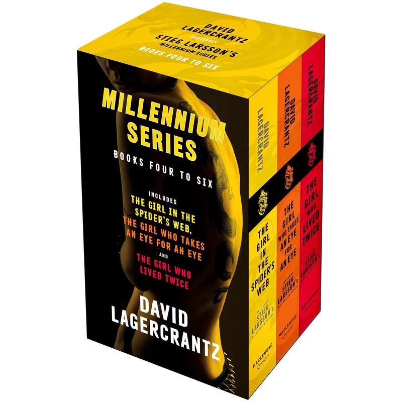 Millennium series 3 Books Collection Box Set by David Lagercrantz (Books 4 - 6)