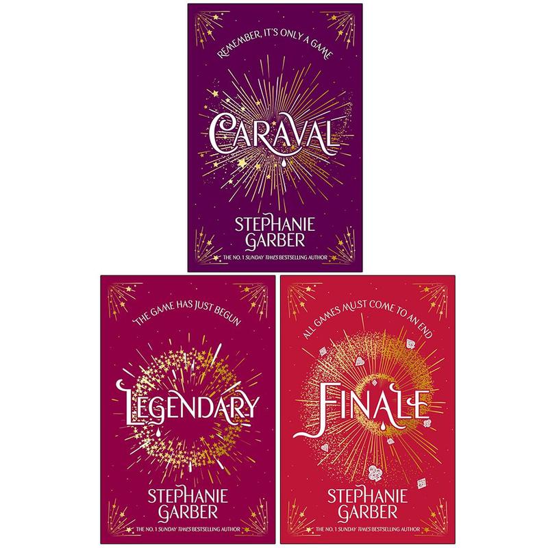 Caraval Series Complete Trilogy Collection 3 Books Set by Stephanie Garber (Caraval, Legendary & Finale)
