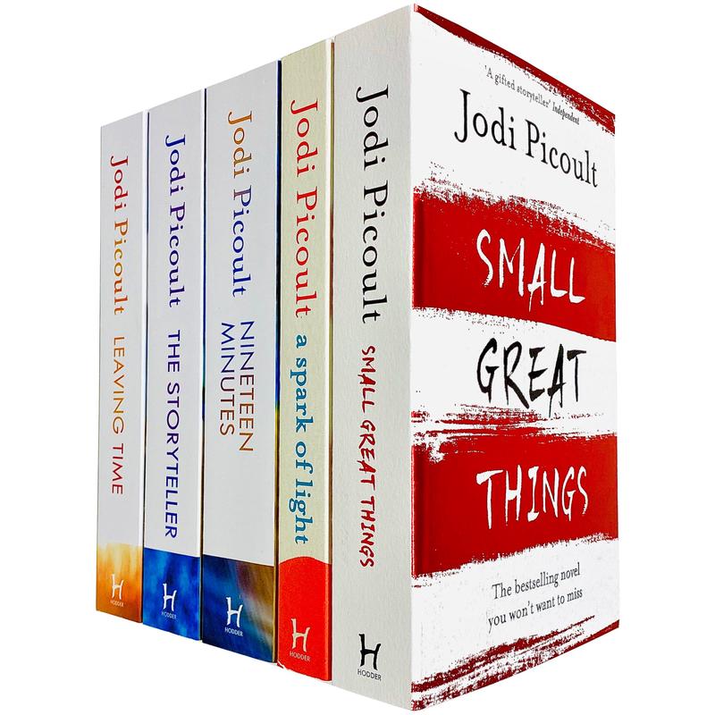 Jodi Picoult Novels 5 Books Collection Set (Small Great Things, A Spark of Light)