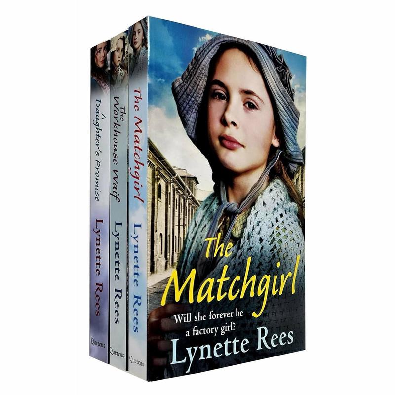 Lynette Rees Collection 3 Books Set (The Matchgirl, The Workhouse Waif, A Daughter's Promise)