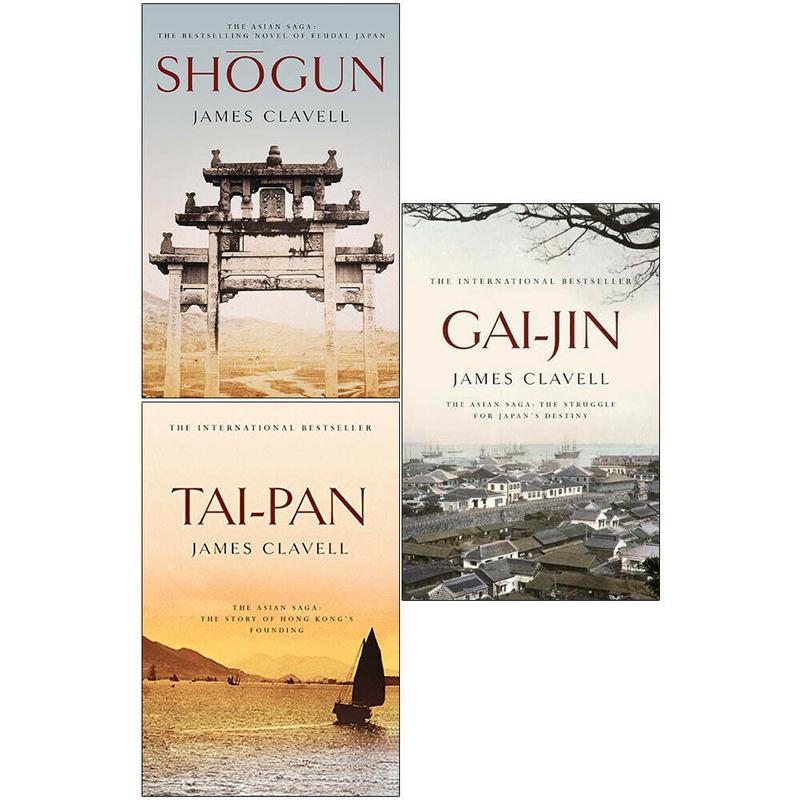 James Clavell 3 Books Collection Set Romance Sagas & Fiction Paperback