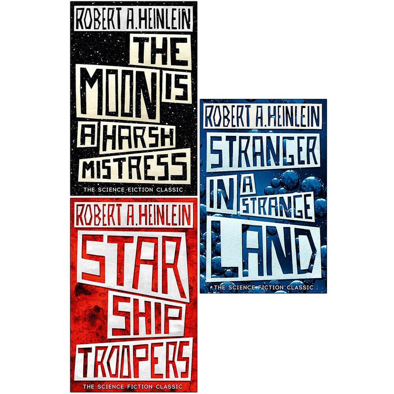 Robert A. Heinlein 3 Books Collection Set Political Fiction Paperback