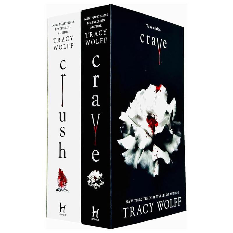 Crave Series Books 1 - 2 Collection Set by Tracy Wolff (Crave & Crush)