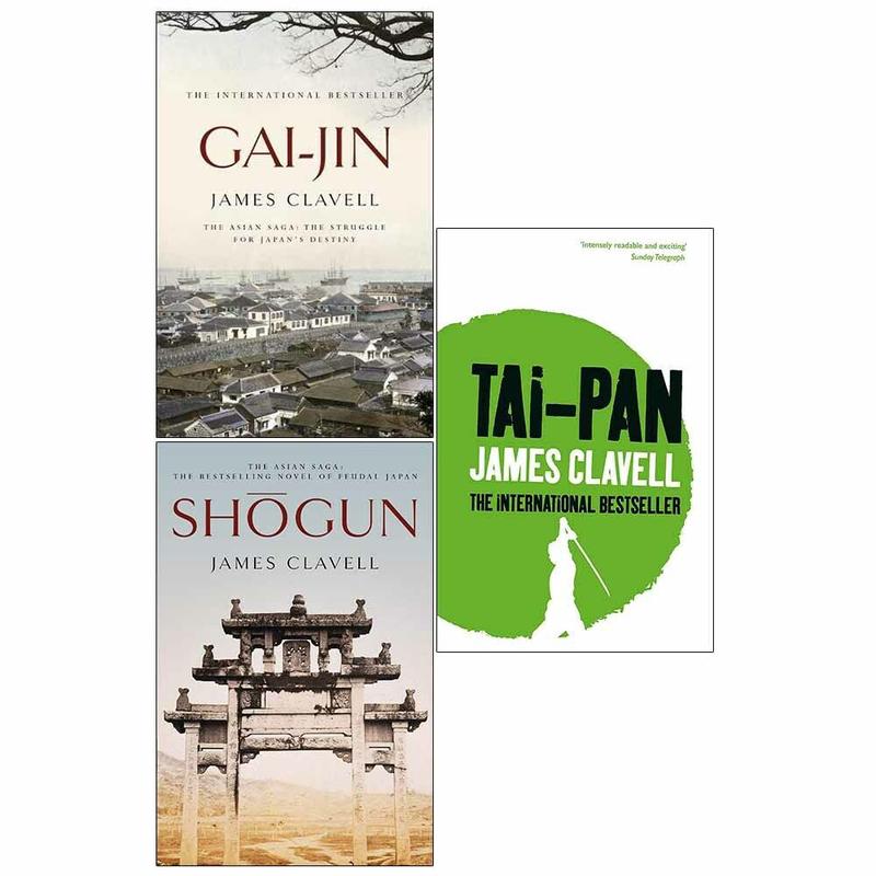 Shogun, Tai-Pan, Gai-Jin 3 Books Collection Set Paperback