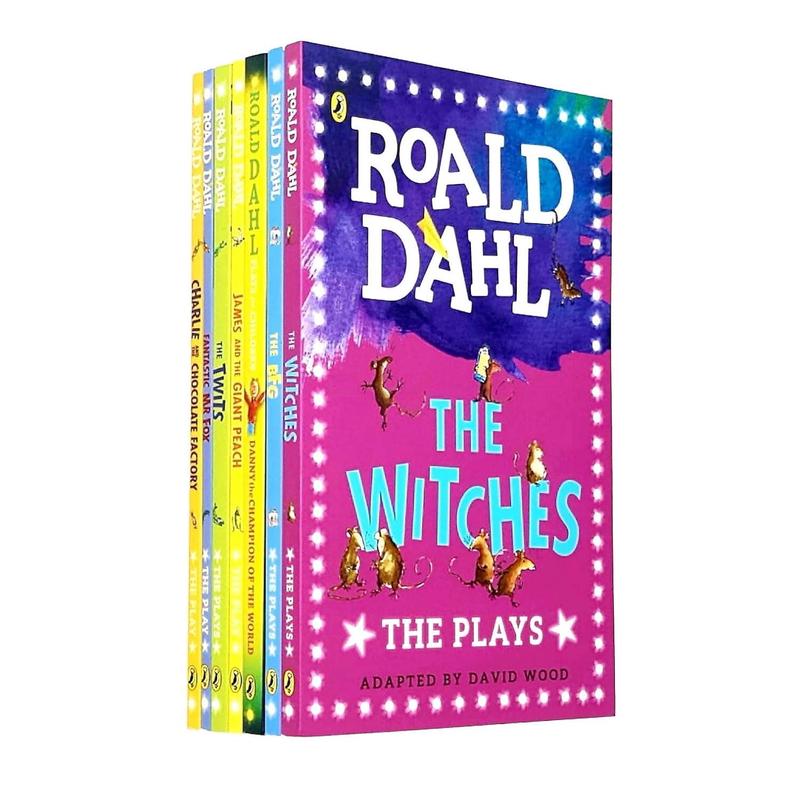 Roald Dahl The Plays 7 Books Collection Set (The Witches, The BFG, Danny the Champion of the World)