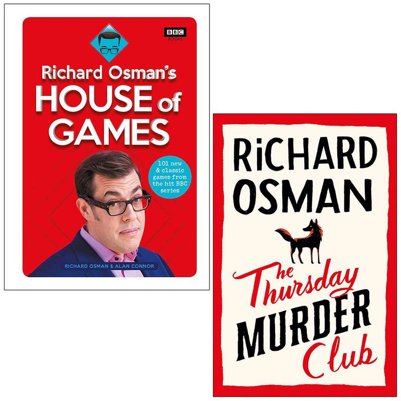 Richard Osman's House of Games & The Thursday Murder Club By Richard Osman 2 Books Collection Set