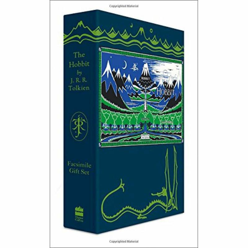 The Hobbit Facsimile Gift Edition [Lenticular cover]: The Classic Bestselling Fantasy Novel by J. R. R. Tolkien
