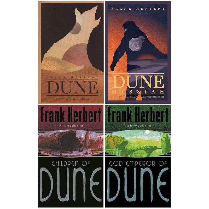 Dune Series 1 to 4 Book : 4 Books Collection Set