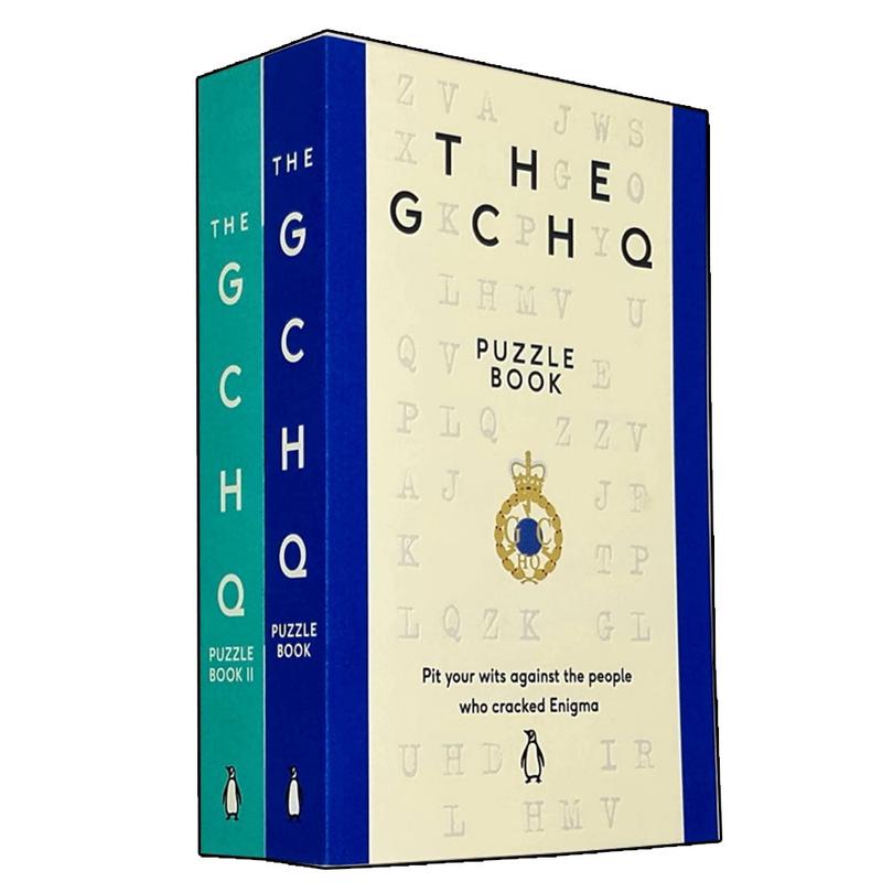 The GCHQ Puzzle Book I-II collection 2 Books Set by GCHQ