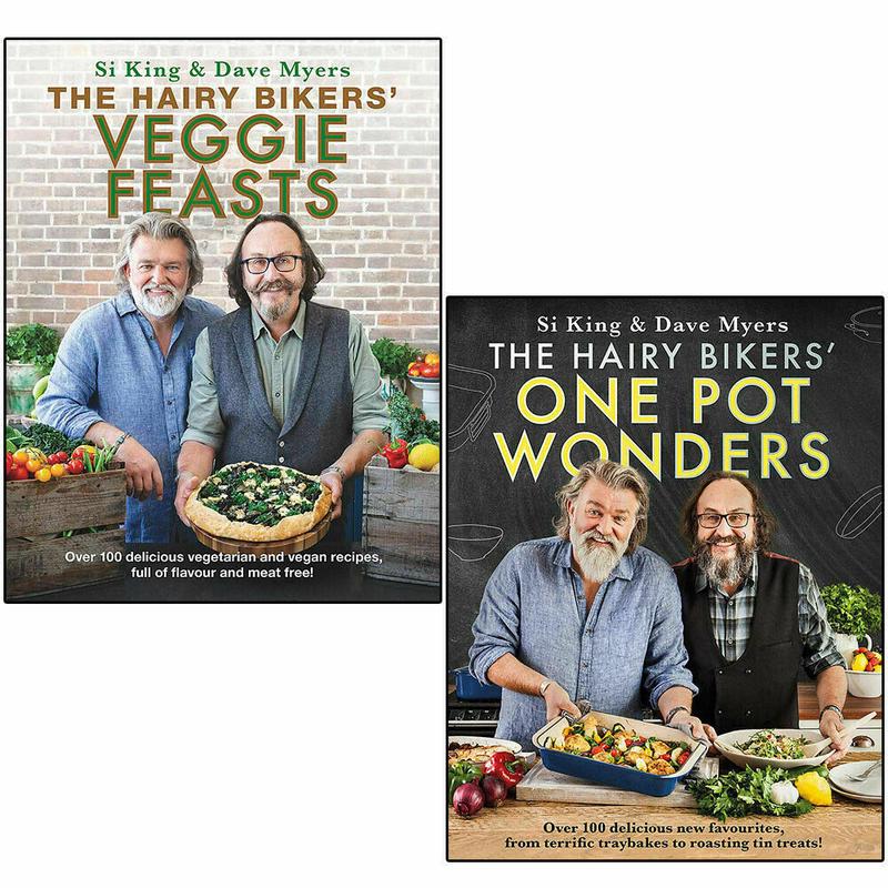 Hairy Bikers 2 Books Collection Set (Veggie Feasts, One Pot Wonders)