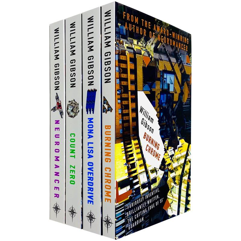 Sprawl Series Complete 4 Books Collection Set By William Gibson (Neuromancer, Count Zero)