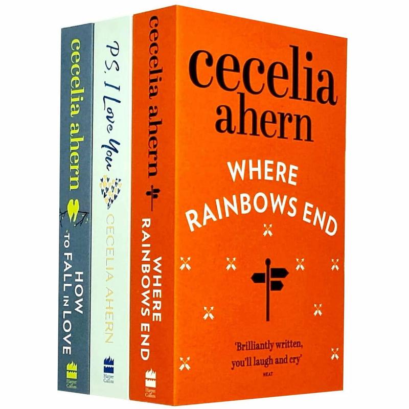 Cecelia Ahern Collection 3 Books Set (PS I Love You, Where Rainbows End, How to Fall in Love)