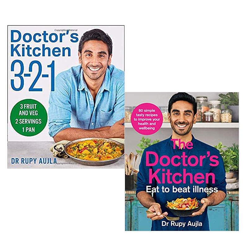 Doctors Kitchen 3-2-1: 3 fruit and veg, 2 servings, 1 pan & The Doctors Kitchen - Eat to Beat Illness: A Simple Way to Cook 2 Books Collection Set