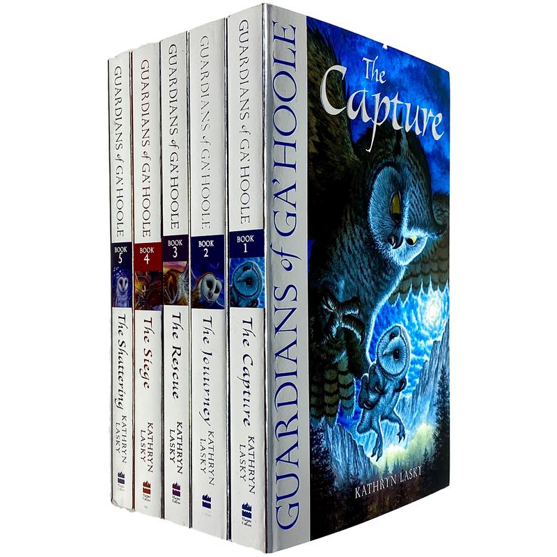Guardians Of Ga'hoole Series Books 1 - 5 Collection Set by Kathryn Lasky
