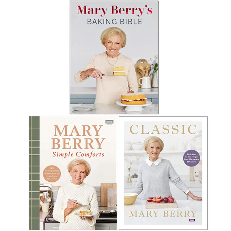 Mary Berry 3 Books Collection Set (Mary Berry's Baking Bible, Simple Comforts, Classic)