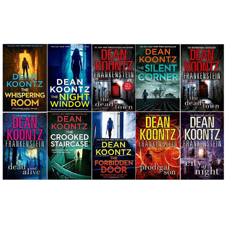 Dean Koontz 10 Books Collection Set (Prodigal Son,City of Night,Dead and Alive)