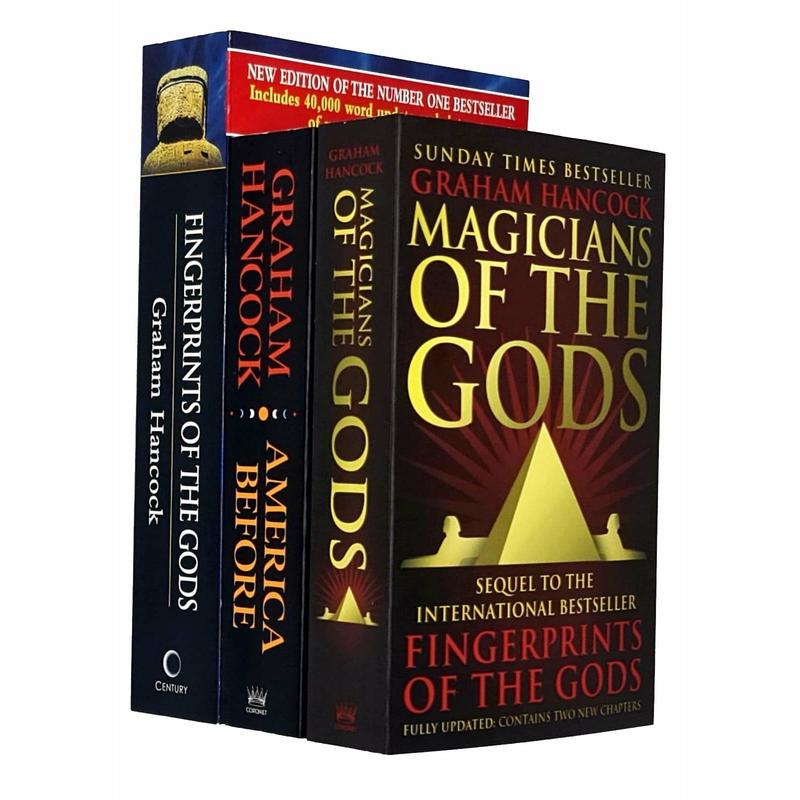 Graham Hancock Collection 3 Books Set(America Before, Fingerprints Of The Gods, Magicians of God)